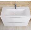 Тумба под раковину Belbagno Marino MARINO-1200-2C-PIA-BL-P 120x45x80.5 Bianco Lucido напольная с двумя выкатными ящиками фото 3