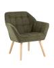 Кресло Stool Group Вэйл QH-8904K DAG 9(39) green темно-зеленый