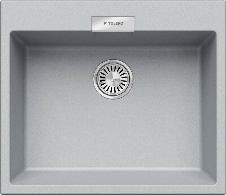 Кухонная мойка Tolero Loft TL-580 856202 Платина 50x58