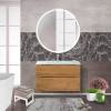 Тумба под раковину Belbagno Etna H-60 ETNA-H60-1000-2C-SO-RN-P 100x45x60 Rovere Nature подвесная с двумя выкатными ящиками, с доводчиками фото 10