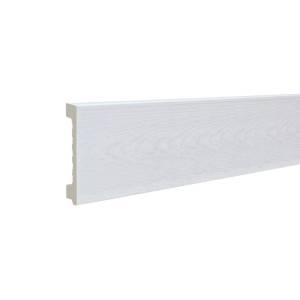 Плинтус ТД Меридиан P1-134 напольный гладкий 2400x80x12