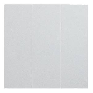 Клавиши трехклавишного выключателя Rikett 35661 SV серебро