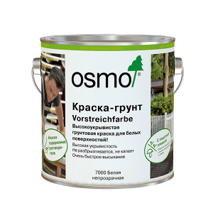 Краска-грунт Osmo Vorstreichfarbe 7000 белая непрозрачная 2.5 л