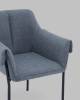 Стул Stool Group Фальчин AV 339-W994-9005 серый, рогожка фото 8