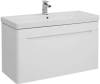Тумба с раковиной Aquanet София 105 212588 белый, 624x1055x460