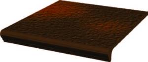 Ступень Paradyz Cloud Brown Duro простая с капиносом 30x33