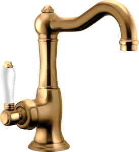 Смеситель для раковины Nicolazzi Cinquanta 3452BZ76C с д/к бронза