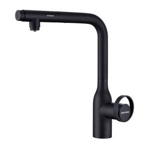 Смеситель для кухни Paulmark Urban Ur213104-AN с выдвижным изливом, антрацит