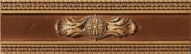 Бордюр STN Ceramica Caledonia Cenefa Circe Marron 7.5x25