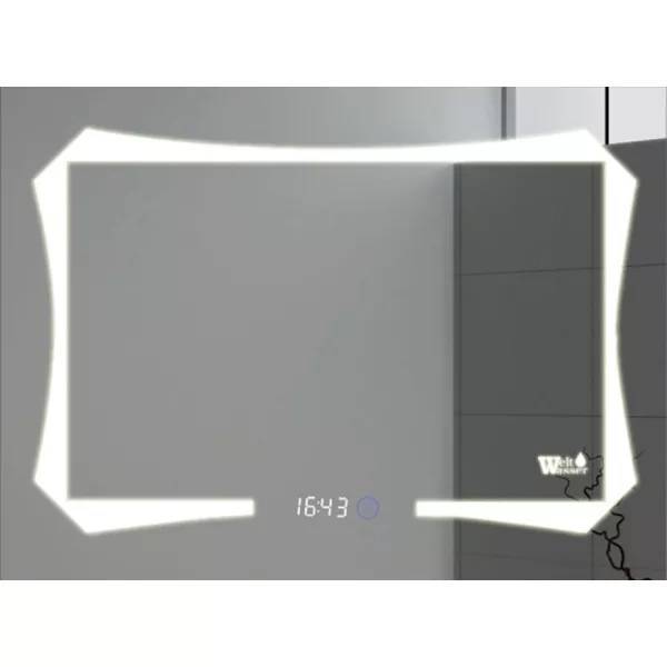 Зеркало WeltWasser Otto 1080-4B с подсветкой и динамиками, 100x80