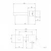 Смеситель для раковины Abber Emotion AF8812NG никель фото 3