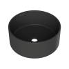 Раковина Aqueduto Espiral ESP0140 40x40, черный матовый