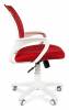 Кресло компьютерное Chairman 696 00-07014837, 7014837 Белый/Красный фото 3