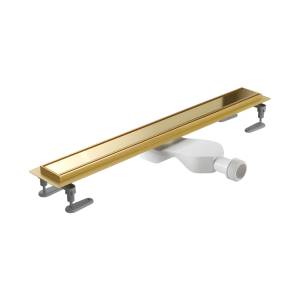Душевой лоток Excellent Stilio INEX.1515.700.R.GL Gold 70 см. решетка декоративная (золото)