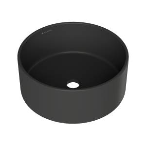 Раковина Aqueduto Espiral ESP0140 40x40, черный матовый