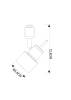 Спот Arte Lamp Almach A1906PL-1WH фото 4