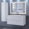 Тумба с раковиной Uperwood Next Premium 3930205173 подвесная, 2 ящика, белая, 100 см фото 4