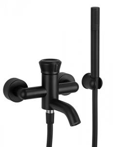 Смеситель для ванны Remer Element ET02NO черный матовый