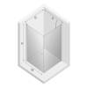 Душевое ограждение NEW TRENDY NEW SOLEO 80x120x195 D-0140A/D-0151B (хром) фото 3