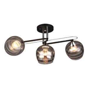 Потолочная люстра IMEX Md.1042 MD.1042-3-S BK+CH