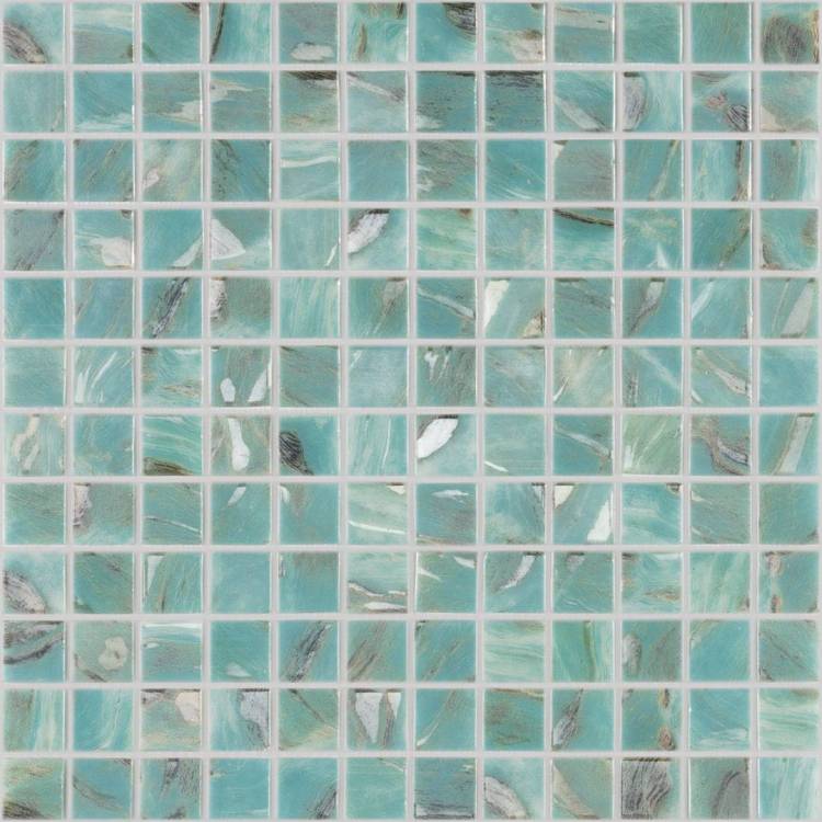 Мозаика Vidrepur Oasis Turquoise №7103 2.5x2.5 31.7x31.7