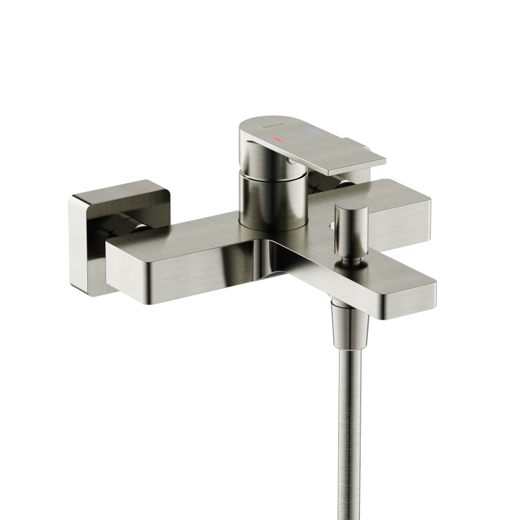 Смеситель для ванны с душем Sancos Studio SC9018BN брашированный никель