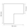 Соединитель L-образный Lightstar Linea 506137 фото 2