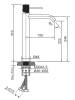 Смеситель для раковины AltroBagno Биланча (Bilancia) 010229 BC матовая медь фото 3