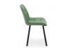 Стул на металлокаркасе Notta Челси 360 П 632507 фисташковый (zd 651) / черный фото 2