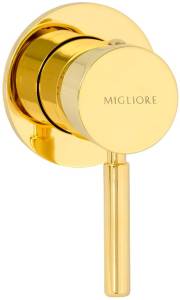 Смеситель для душа Migliore Fortis Gold 27985 С ВНУТРЕННЕЙ ЧАСТЬЮ