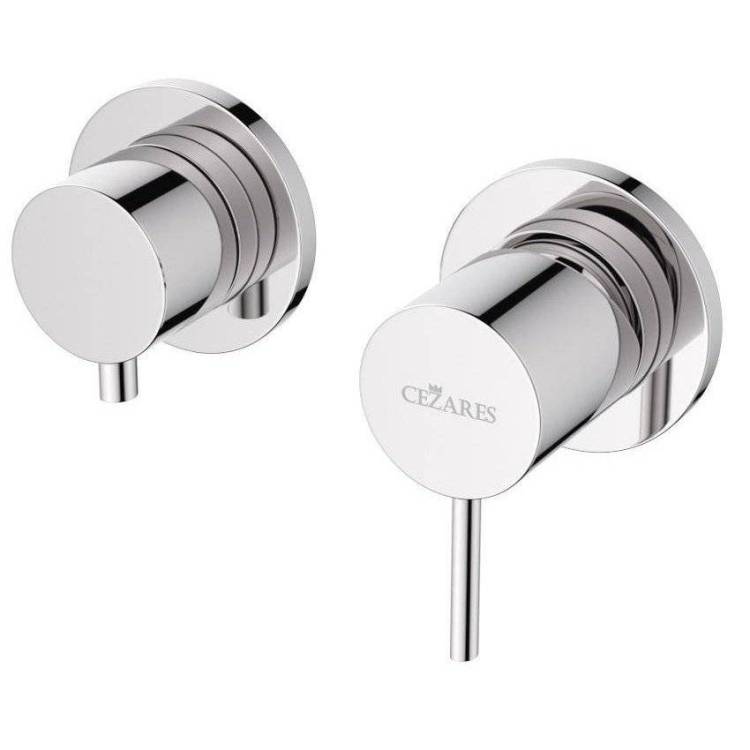 Смеситель для душа Cezares LEAF-VDIM3-L-01 хром