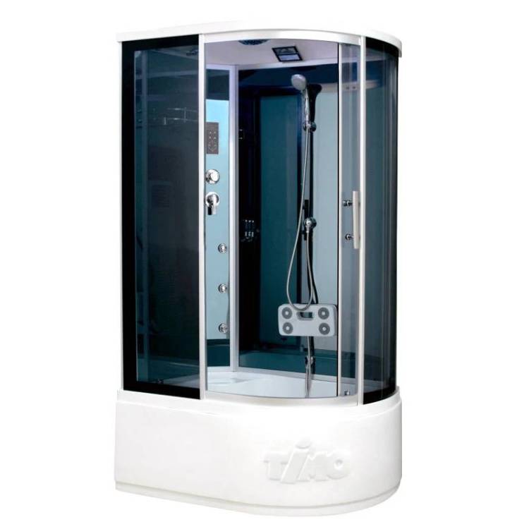 Душевая кабина Timo Standart T-1110 L с высоким поддоном, с сиденьем
