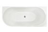 Акриловая ванна Royal Bath Riva RB610311R-GR правая, белая, 170x78