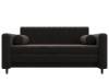 Прямой диван Лига Диванов Лига-070 129747 SEVEN 727 коричневый фото 2