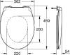 Крышка-сиденье Grohe Bau Ceramic 39493000 с микролифтом фото 5