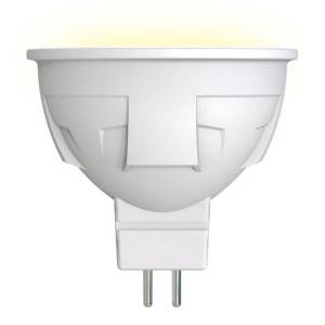 Светодиодная лампа Uniel LED-JCDR 6W/WW/GU5.3/FR/DIM PLP01WH