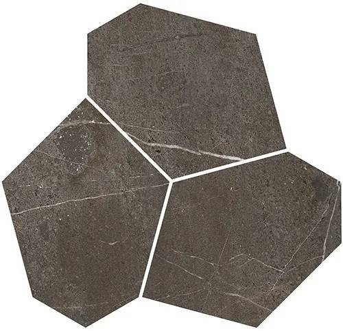 Декор Kerama Marazzi Марсель KMD2HID027GR наборный коричневый матовый обрезной 25.5x26.5