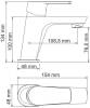 Смеситель для раковины Wasserkraft Dill 6103 фото 3