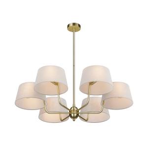 Большая подвесная люстра на штанге Maytoni Modesto MOD360PL-06BS