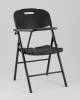Набор из 4 складных стульев Stool Group Кейт D25X black X4 черный, банкетные, со столиком фото 2