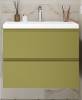 Тумба под раковину Art&Max Bianchi AM-Bianchi-750-2C-SO-OM Оливковый матовый, 75x47x55 фото 2