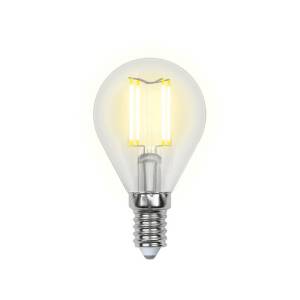 Лампа светодиодная филаментная Uniel Air LED-G45-7,5W/NW/E14/CL GLA01TR