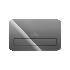 Кнопка смыва Villeroy&Boch Viconnect 922400RA серая глянцевая