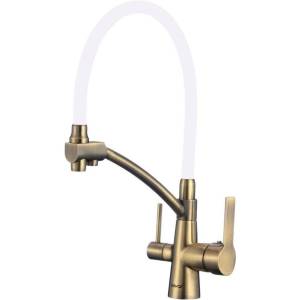 Смеситель для кухни Savol S-L1805C-02 с гибким изливом