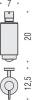 Дозатор Colombo Design Nordic B9323 фото 2