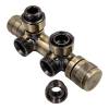 Узел нижнего подключения Primoclima Armature Lunar PCART888ABR термостатический, угловой, левый 1/2"х3/4"Е, бронза фото 5