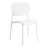 Стул Tetchair Adore (mod. XRB-1025) 24824 белый, пластик