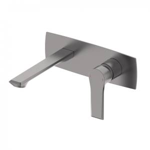 Смеситель для раковины Wonzon & Woghand Brilliant WW-88869079-BGM встраиваемый, темный графит