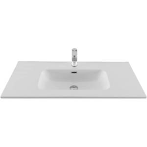 Раковина Aquanet Flat 330426 100 см, белая матовая