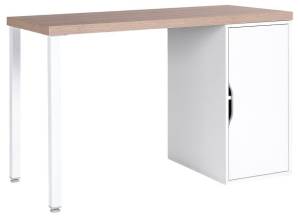 Стол письменный Гуд Лакк Ингар S01514 Дуб беленый/белый